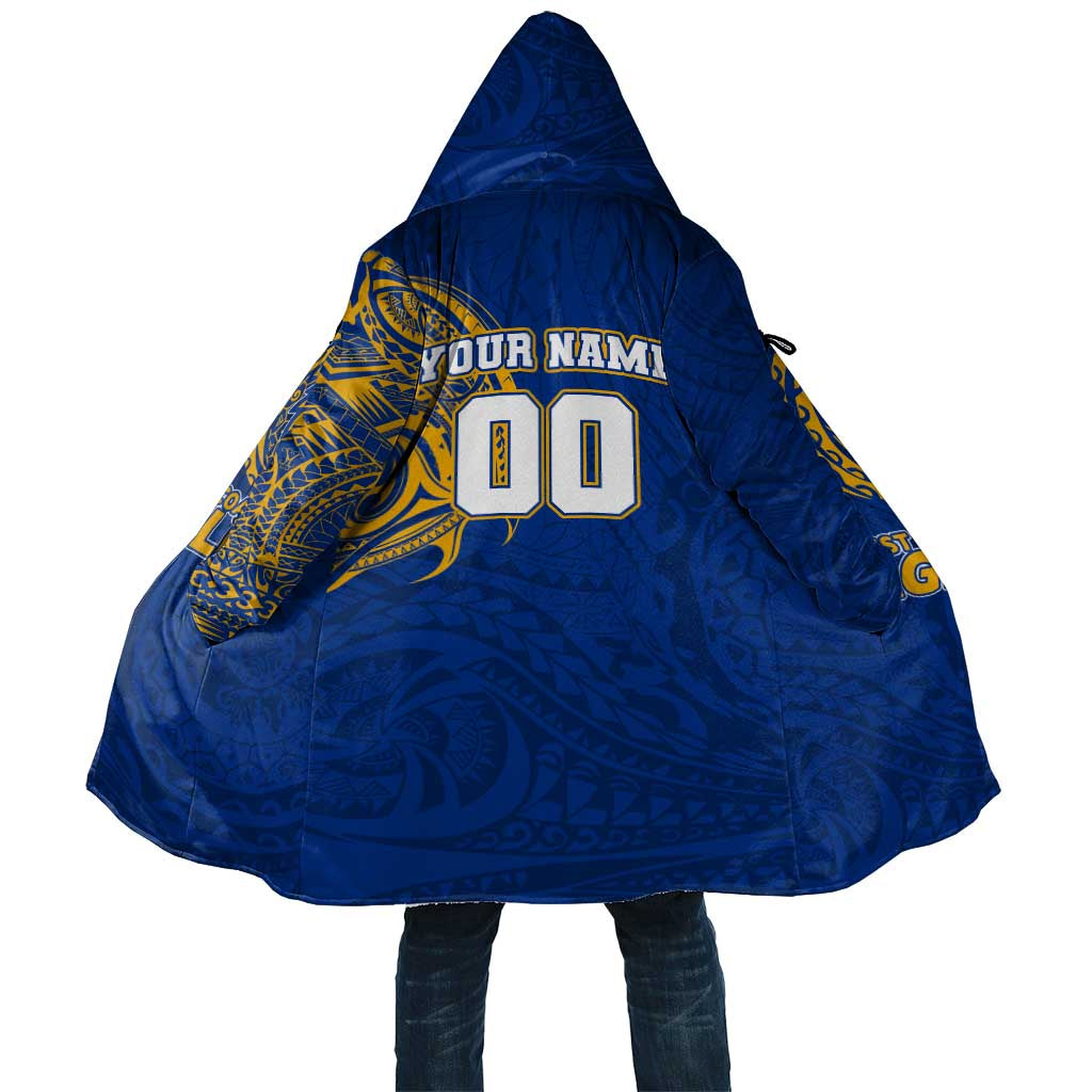 Personalized West Coast Eagles Polynesian Cloak Tribal Chest and Sleeve Tattoo Heritage Warrior