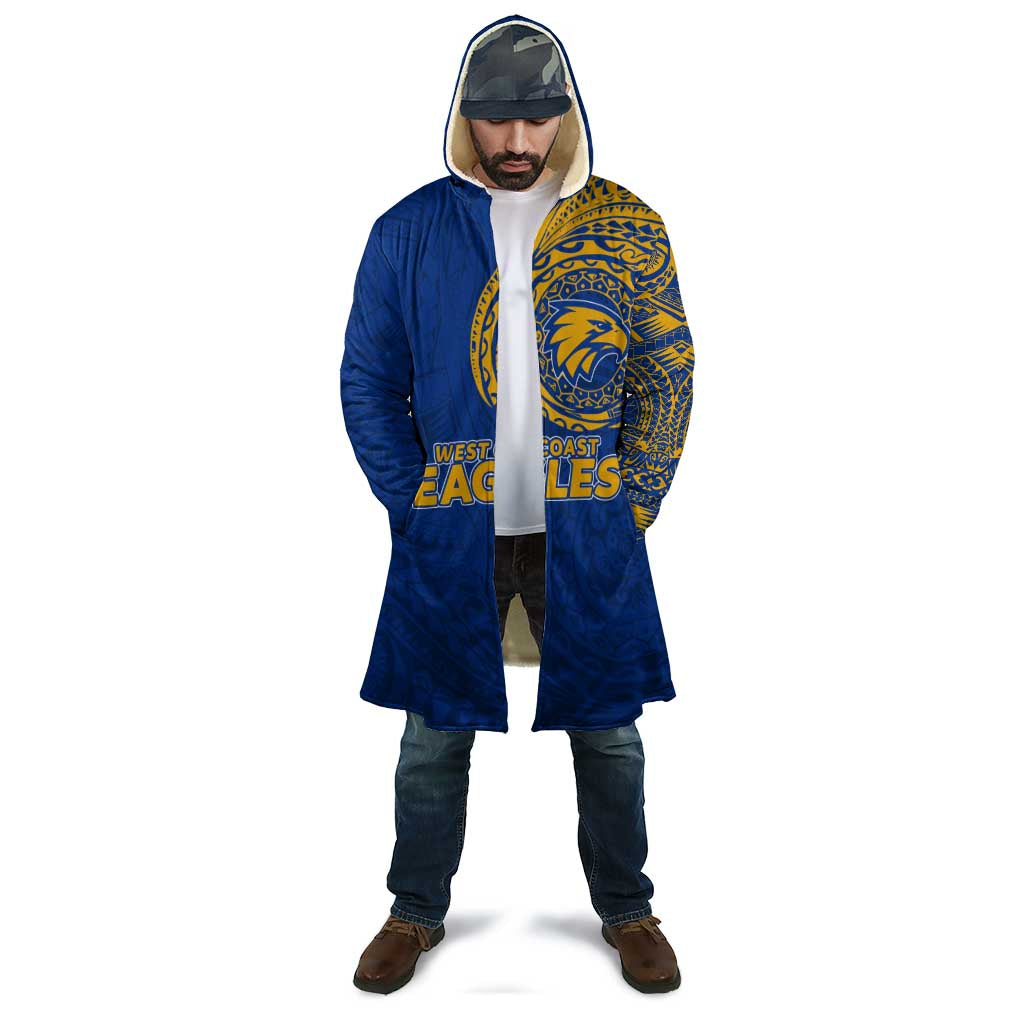 Personalized West Coast Eagles Polynesian Cloak Tribal Chest and Sleeve Tattoo Heritage Warrior