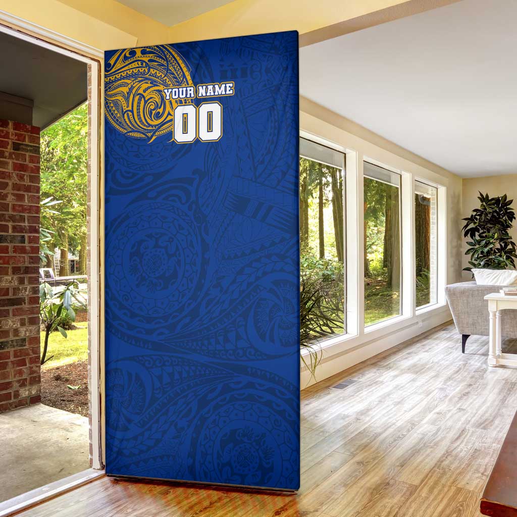 Personalized West Coast Eagles Polynesian Door Cover Tribal Chest and Sleeve Tattoo Heritage Warrior