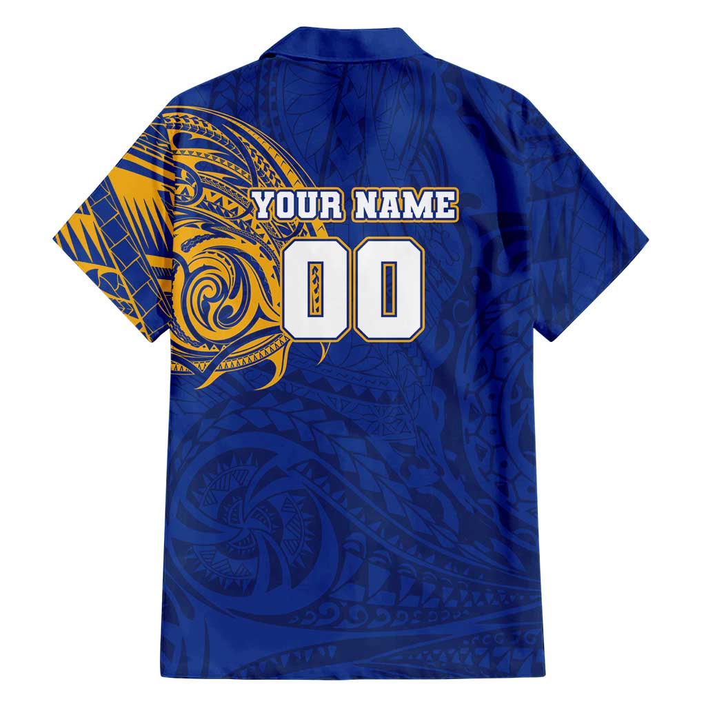 Personalized West Coast Eagles Polynesian Family Matching Tank Maxi Dress and Hawaiian Shirt Tribal Chest and Sleeve Tattoo Heritage Warrior