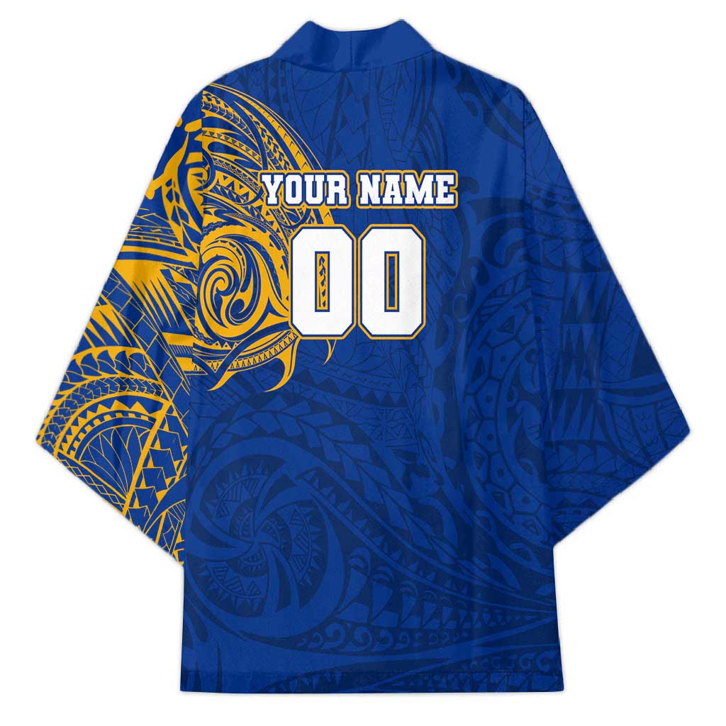 Personalized West Coast Eagles Polynesian Kimono Tribal Chest and Sleeve Tattoo Heritage Warrior
