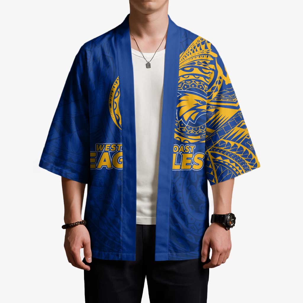 Personalized West Coast Eagles Polynesian Kimono Tribal Chest and Sleeve Tattoo Heritage Warrior