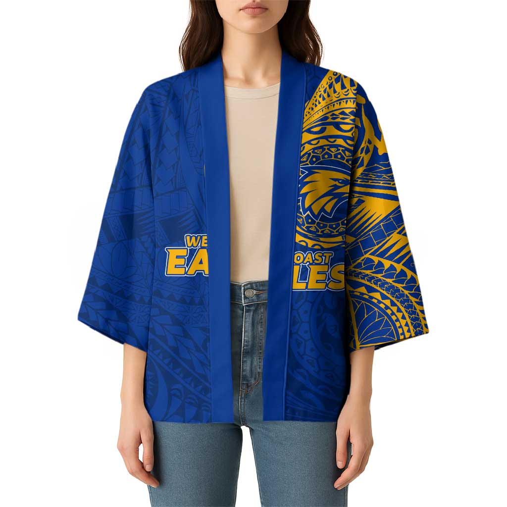 Personalized West Coast Eagles Polynesian Kimono Tribal Chest and Sleeve Tattoo Heritage Warrior