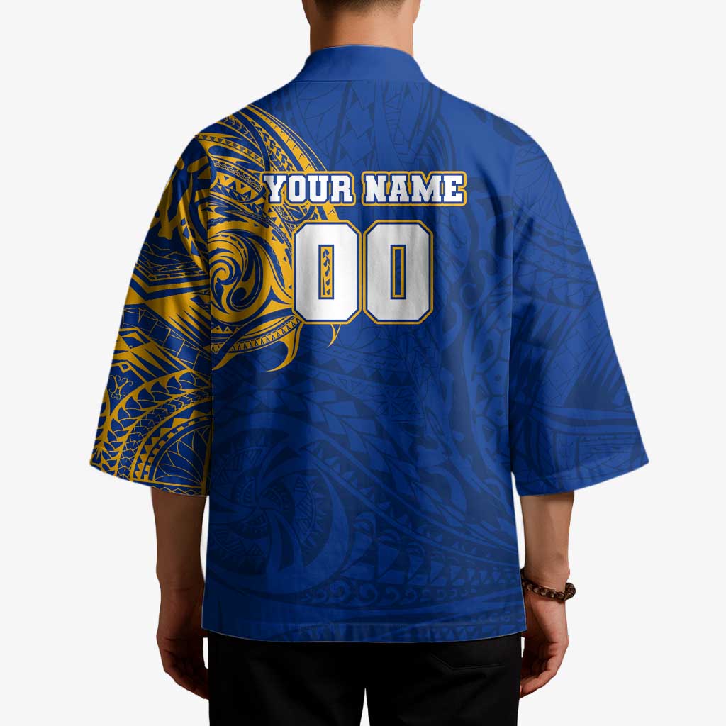 Personalized West Coast Eagles Polynesian Kimono Tribal Chest and Sleeve Tattoo Heritage Warrior