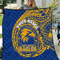 Personalized West Coast Eagles Polynesian Quilt Tribal Chest and Sleeve Tattoo Heritage Warrior