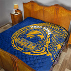 Personalized West Coast Eagles Polynesian Quilt Tribal Chest and Sleeve Tattoo Heritage Warrior