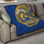 Personalized West Coast Eagles Polynesian Quilt Tribal Chest and Sleeve Tattoo Heritage Warrior