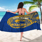 Personalized West Coast Eagles Polynesian Sarong Tribal Chest and Sleeve Tattoo Heritage Warrior