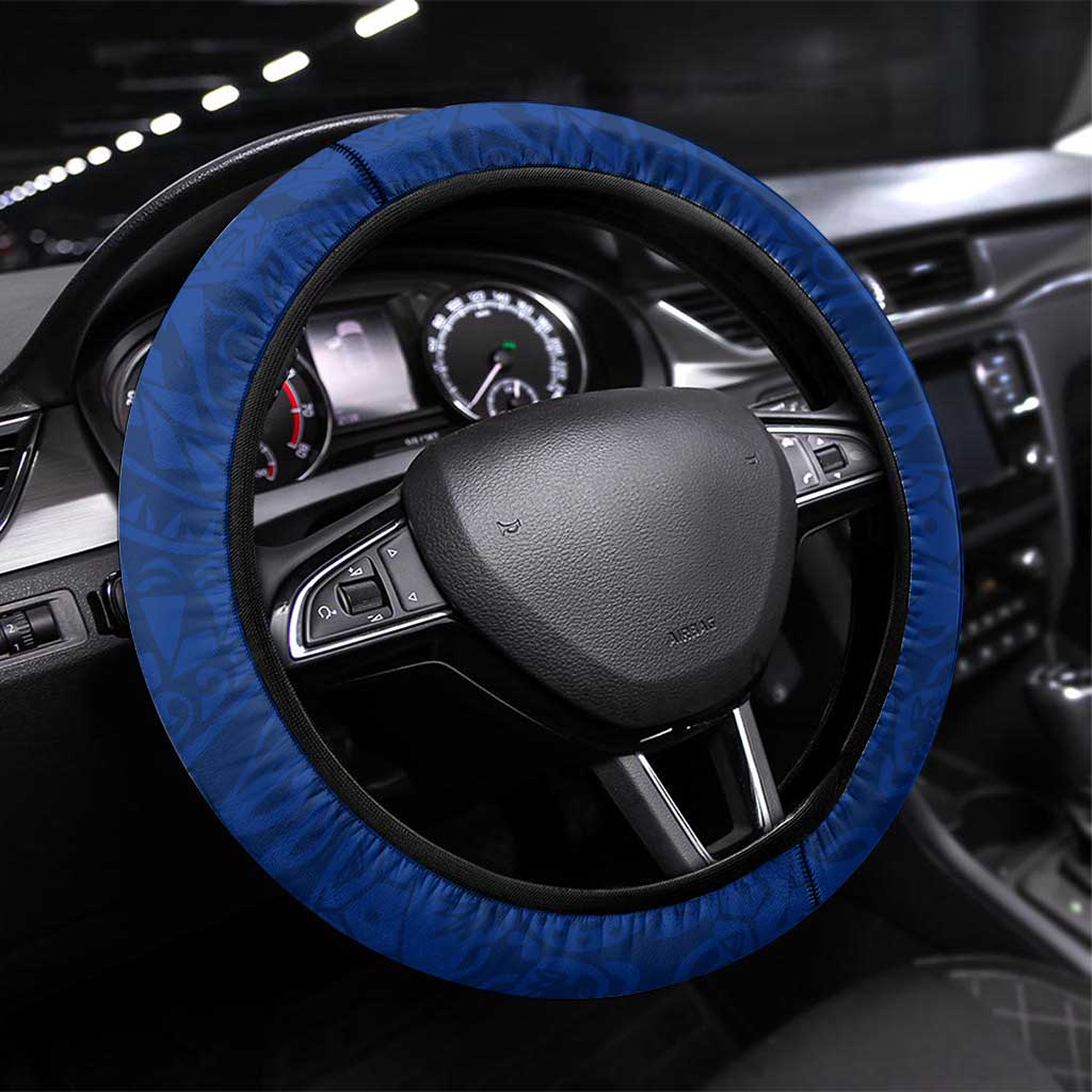 West Coast Eagles Polynesian Steering Wheel Cover Tribal Chest and Sleeve Tattoo Heritage Warrior