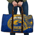 Personalized West Coast Eagles Polynesian Travel Bag Tribal Chest and Sleeve Tattoo Heritage Warrior
