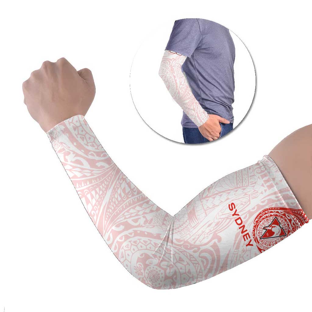 Personalized Sydney Swans Polynesian Arm Sleeves Tribal Chest and Sleeve Tattoo Heritage Warrior