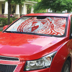 Personalized Sydney Swans Polynesian Auto Sun Shade Tribal Chest and Sleeve Tattoo Heritage Warrior