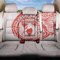Personalized Sydney Swans Polynesian Back Car Seat Cover Tribal Chest and Sleeve Tattoo Heritage Warrior