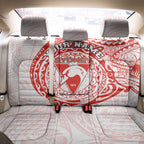 Personalized Sydney Swans Polynesian Back Car Seat Cover Tribal Chest and Sleeve Tattoo Heritage Warrior