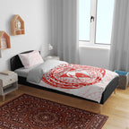 Personalized Sydney Swans Polynesian Bedding Set Tribal Chest and Sleeve Tattoo Heritage Warrior