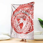 Personalized Sydney Swans Polynesian Blanket Tribal Chest and Sleeve Tattoo Heritage Warrior