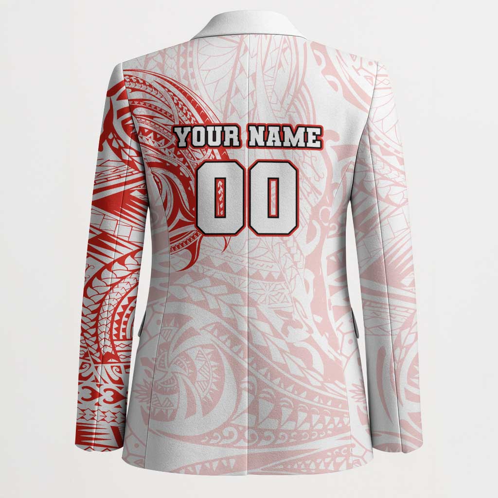 Personalized Sydney Swans Polynesian Blazer Tribal Chest and Sleeve Tattoo Heritage Warrior