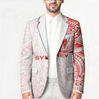 Personalized Sydney Swans Polynesian Blazer Tribal Chest and Sleeve Tattoo Heritage Warrior