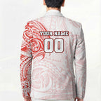 Personalized Sydney Swans Polynesian Blazer Tribal Chest and Sleeve Tattoo Heritage Warrior
