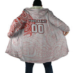 Personalized Sydney Swans Polynesian Cloak Tribal Chest and Sleeve Tattoo Heritage Warrior