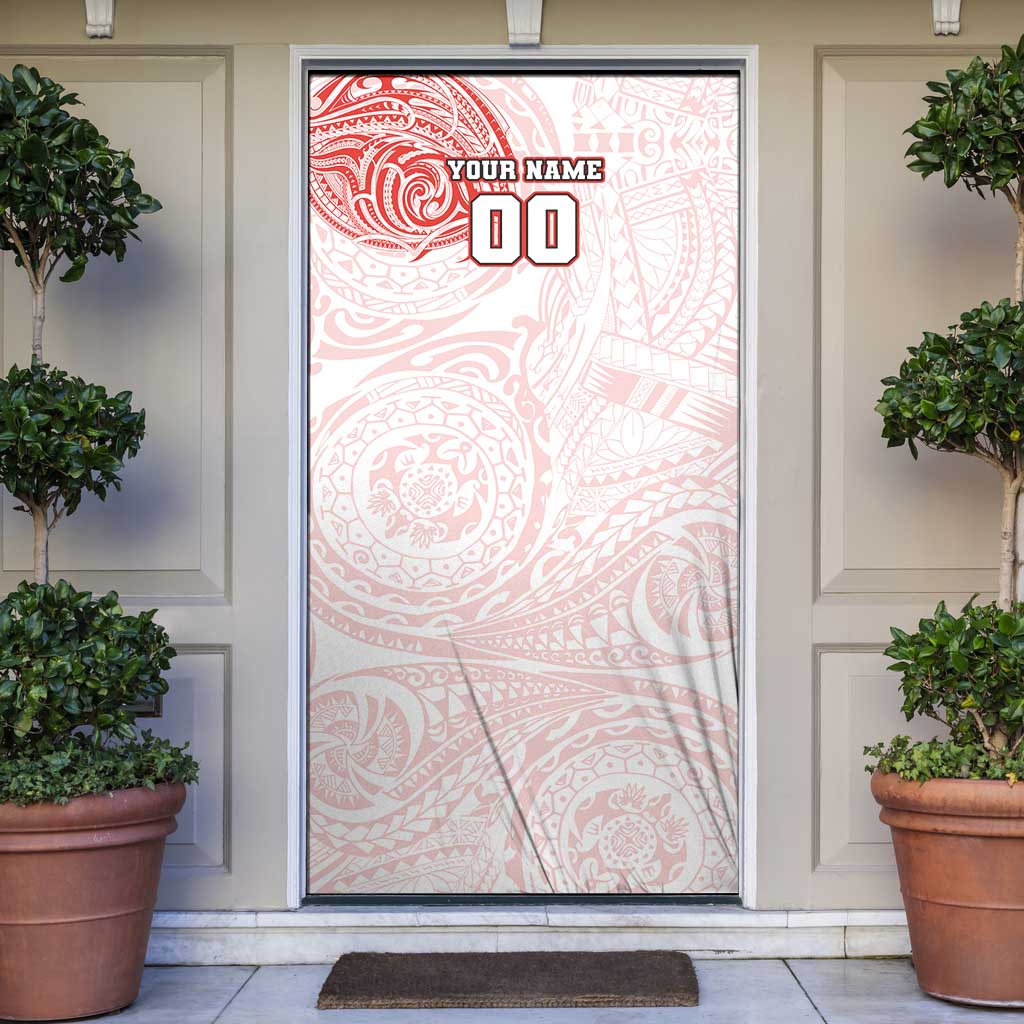 Personalized Sydney Swans Polynesian Door Cover Tribal Chest and Sleeve Tattoo Heritage Warrior