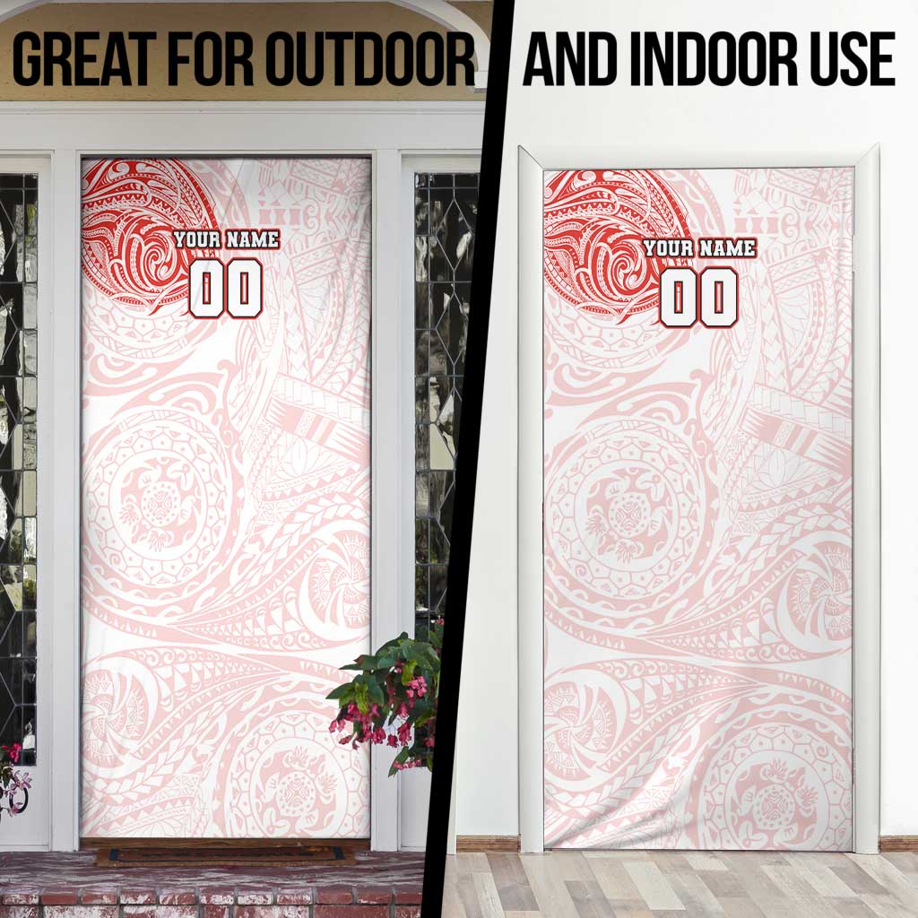 Personalized Sydney Swans Polynesian Door Cover Tribal Chest and Sleeve Tattoo Heritage Warrior