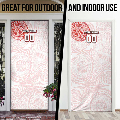 Personalized Sydney Swans Polynesian Door Cover Tribal Chest and Sleeve Tattoo Heritage Warrior