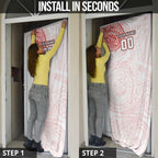 Personalized Sydney Swans Polynesian Door Cover Tribal Chest and Sleeve Tattoo Heritage Warrior