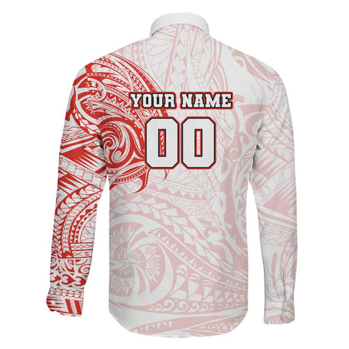 Personalized Sydney Swans Polynesian Family Matching Summer Maxi Dress and Hawaiian Shirt Tribal Chest and Sleeve Tattoo Heritage Warrior