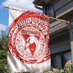 Personalized Sydney Swans Polynesian Garden Flag Tribal Chest and Sleeve Tattoo Heritage Warrior