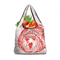 Personalized Sydney Swans Polynesian Grocery Bag Tribal Chest and Sleeve Tattoo Heritage Warrior