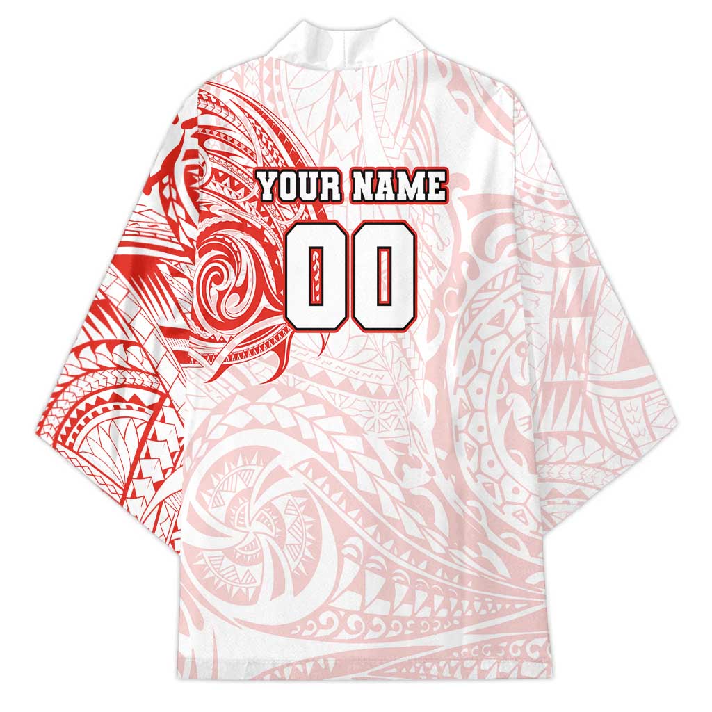 Personalized Sydney Swans Polynesian Kimono Tribal Chest and Sleeve Tattoo Heritage Warrior