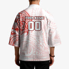 Personalized Sydney Swans Polynesian Kimono Tribal Chest and Sleeve Tattoo Heritage Warrior