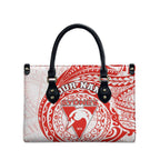 Personalized Sydney Swans Polynesian Leather Bag Tribal Chest and Sleeve Tattoo Heritage Warrior