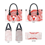 Personalized Sydney Swans Polynesian Leather Bag Tribal Chest and Sleeve Tattoo Heritage Warrior