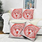 Personalized Sydney Swans Polynesian Pillow Cover Tribal Chest and Sleeve Tattoo Heritage Warrior