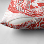 Personalized Sydney Swans Polynesian Pillow Cover Tribal Chest and Sleeve Tattoo Heritage Warrior