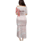 Personalized Sydney Swans Polynesian Puletasi Tribal Chest and Sleeve Tattoo Heritage Warrior