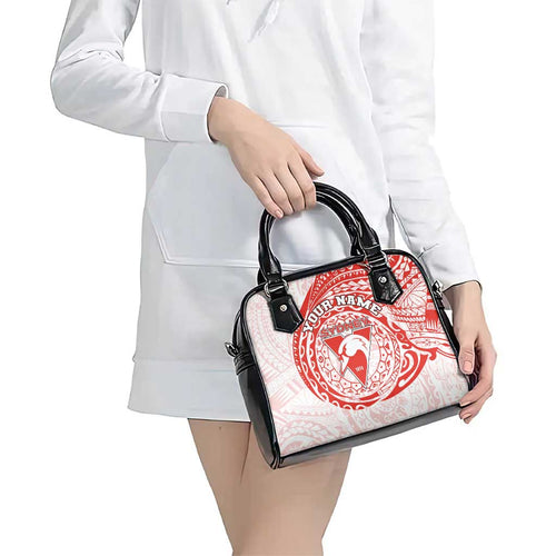 Personalized Sydney Swans Polynesian Shoulder Handbag Tribal Chest and Sleeve Tattoo Heritage Warrior