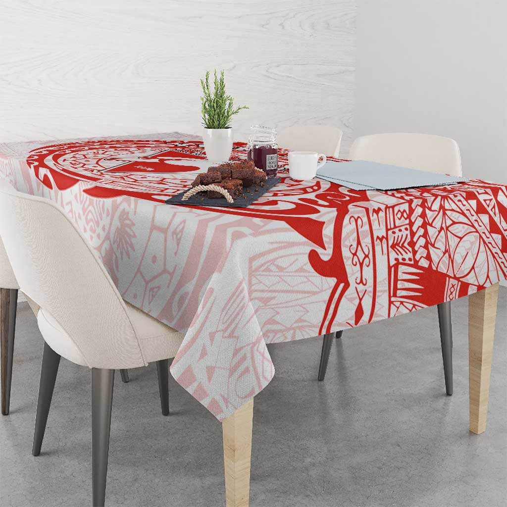 Personalized Sydney Swans Polynesian Tablecloth Tribal Chest and Sleeve Tattoo Heritage Warrior