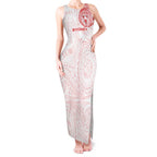 Personalized Sydney Swans Polynesian Tank Maxi Dress Tribal Chest and Sleeve Tattoo Heritage Warrior
