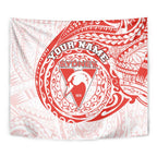 Personalized Sydney Swans Polynesian Tapestry Tribal Chest and Sleeve Tattoo Heritage Warrior