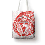 Personalized Sydney Swans Polynesian Tote Bag Tribal Chest and Sleeve Tattoo Heritage Warrior