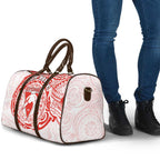 Personalized Sydney Swans Polynesian Travel Bag Tribal Chest and Sleeve Tattoo Heritage Warrior