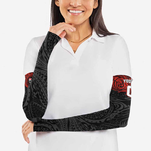 Personalized St Kilda Saints Polynesian Arm Sleeves Tribal Chest and Sleeve Tattoo Heritage Warrior