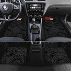 Personalized St Kilda Saints Polynesian Car Mats Tribal Chest and Sleeve Tattoo Heritage Warrior
