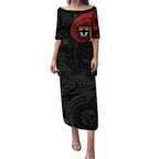 Personalized St Kilda Saints Polynesian Puletasi Tribal Chest and Sleeve Tattoo Heritage Warrior