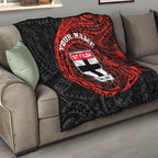 Personalized St Kilda Saints Polynesian Quilt Tribal Chest and Sleeve Tattoo Heritage Warrior