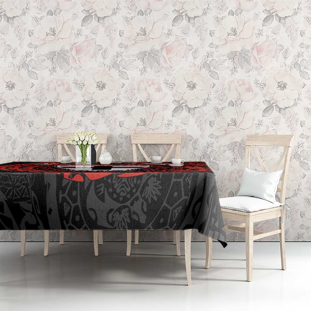Personalized St Kilda Saints Polynesian Tablecloth Tribal Chest and Sleeve Tattoo Heritage Warrior