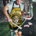 Personalized Richmond Tigers Polynesian Apron Tribal Chest and Sleeve Tattoo Heritage Warrior